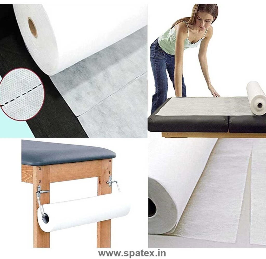 Perforated Bed Sheet Roll SPATEX DISPENSABLE GARMENTS PVT. LTD.